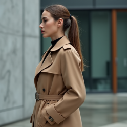 Women's Lightweight Trench Coat
