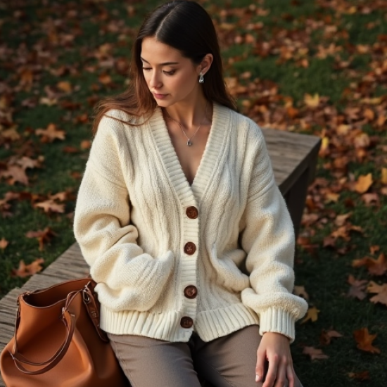 Cable Knit Cardigan
