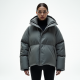 Women's Bold Shoulder Puffer Jacket