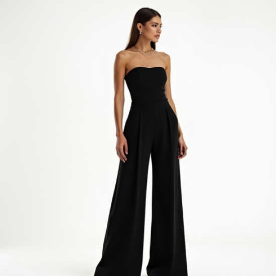 Women's Strapless Jumpsuit