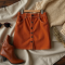Button-Up Corduroy Retro Mini Skirt