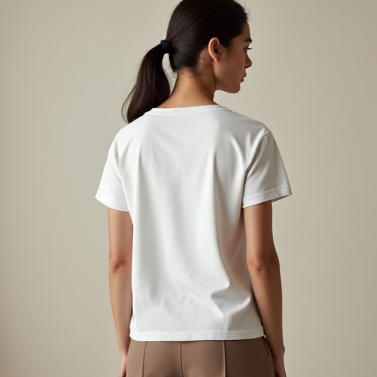 Women's Basic Crewneck Tee for Women