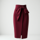 Women's Bow-Detail Pencil Skirt