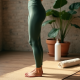 High-Cut Seamless Yoga Leggings