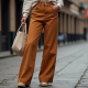 Women's Caramel Relaxed Jeans
