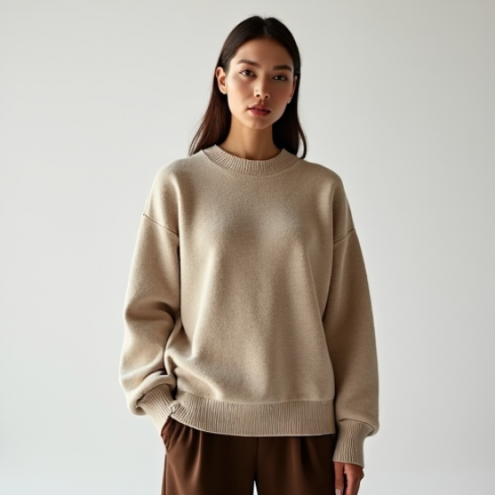 Oversized Crewneck Sweater