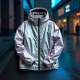 Women's High-Shine Windbreaker