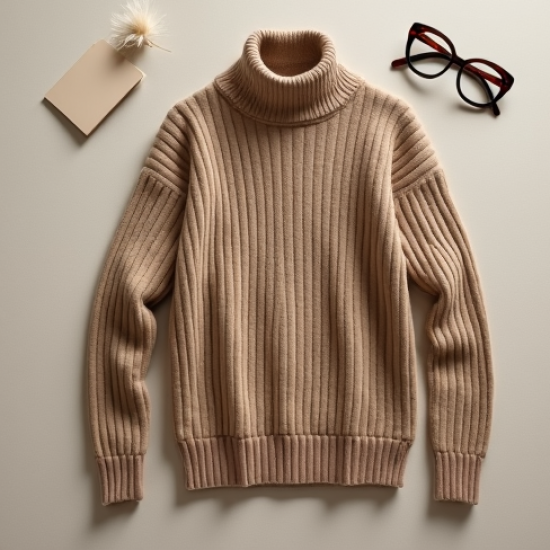 Women's Ribbed Knit Sweater