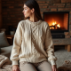 Women's Chunky Knit Pullover