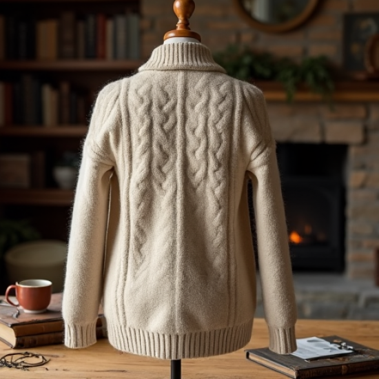 Women's Cable Knit Cardigan