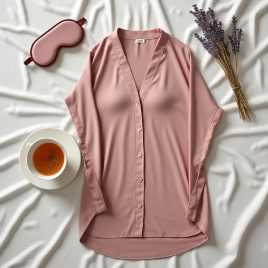 Soft Modal Blend Daily Sleep Shirt