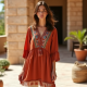 Boho Tassel Hem Ethnic Kurti