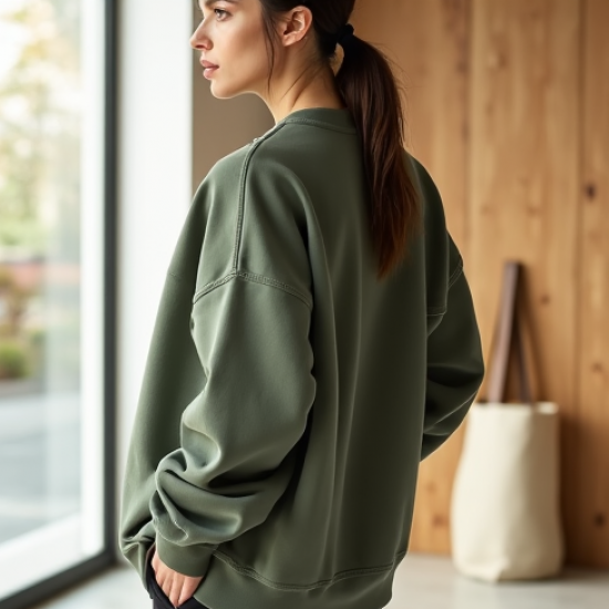 Women's Oversized Gym Sweatshirt