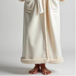 Women's Plush Hooded Robe