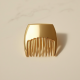 Chic Gold-Plated Minimalist Hair Comb
