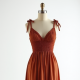 Smocked Bodice Flowy Maxi Dress