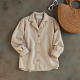 Women's Button-Down Linen Shirt