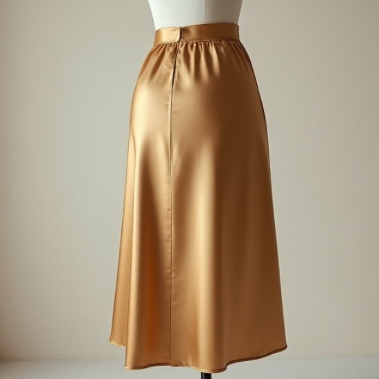 Women's Satin Slip Skirt