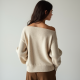 Women's Off-Shoulder Knit Top