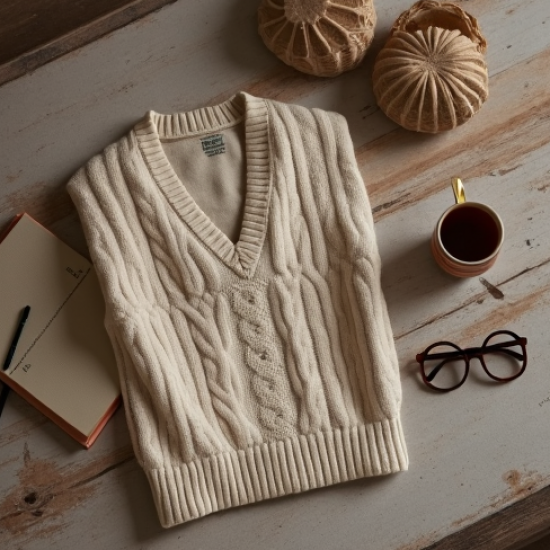 Women's Knit Vest Layering Piece