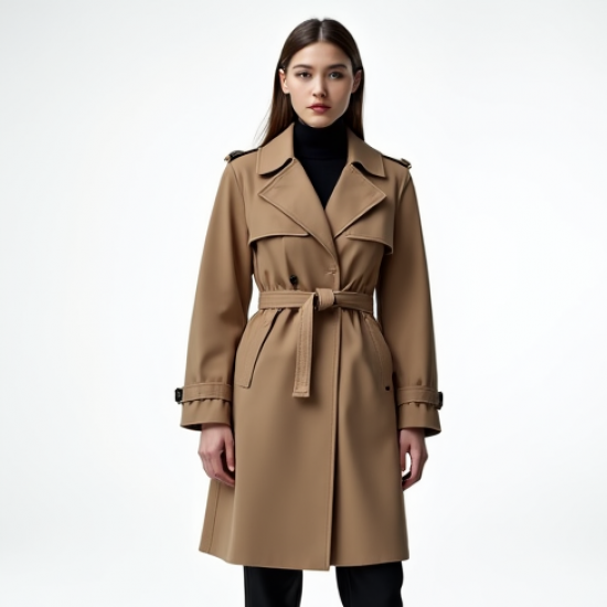 Women's Lightweight Trench Coat