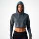 Women's Cropped Athletic Hoodie