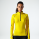 Women's Sunshine Yellow Quarter-Zip Pullover