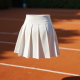 Women's Tennis Skirt with Built-in Shorts