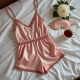 Women's Silk Camisole Shorts Set