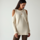 Women's Cold Shoulder Long Sleeve Top
