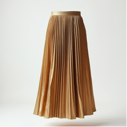 Pleated Midi Skirt