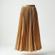 Pleated Midi Skirt
