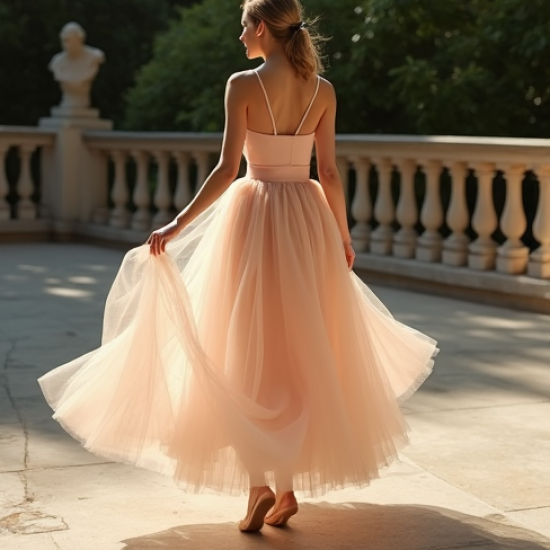 Women's Voluminous Tulle Skirt