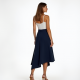 Tulip Hem Wrap Style Skirt