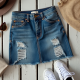 Women's Denim Mini Skirt