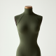 Ribbed Mock-Neck Sleeveless Tank