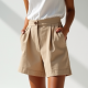 Women's Linen Blend Shorts