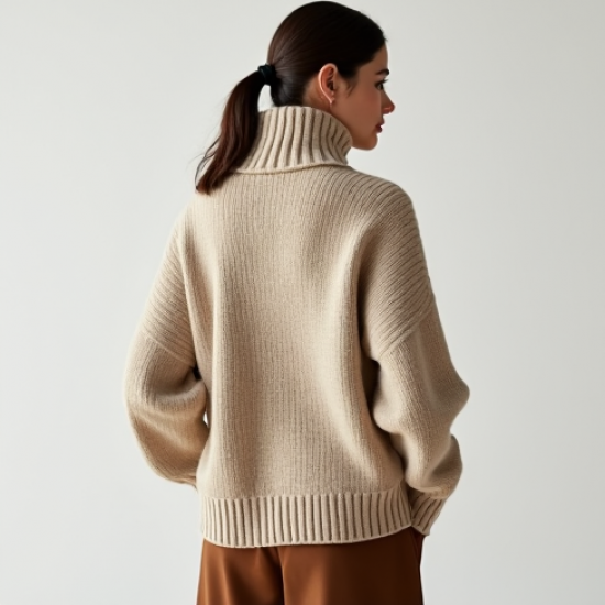Women's Turtleneck Sweater for Women