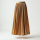 Pleated Midi Skirt