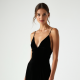 Women's Fringe Accent Slip Dress