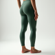 High-Cut Seamless Yoga Leggings