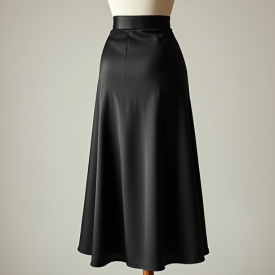 Women's Satin Slip Skirt