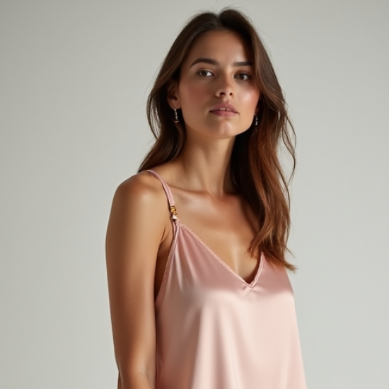 Women's Silk Camisole Shorts Set