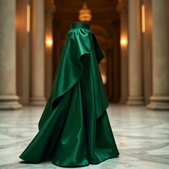 Women's Petal-Shaped Statement Skirt