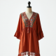 Boho Tassel Hem Ethnic Kurti