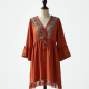 Boho Tassel Hem Ethnic Kurti