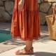 Women's Tiered Fringe Sundress