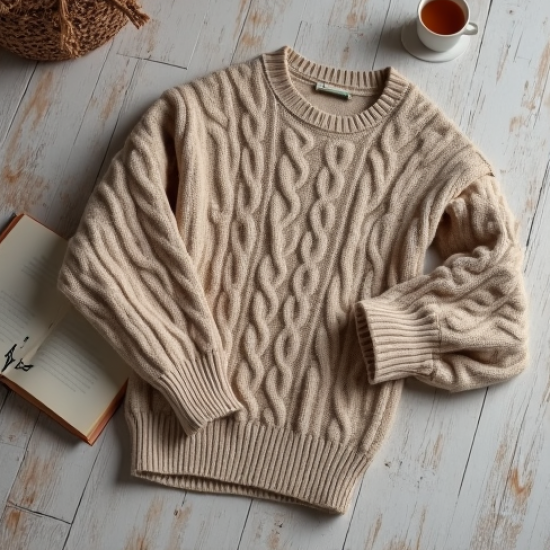 Women's Oversized Crewneck Sweater