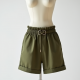 High-Rise Paperbag Waist Utility Shorts