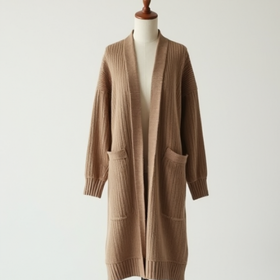 Longline Open Cardigan